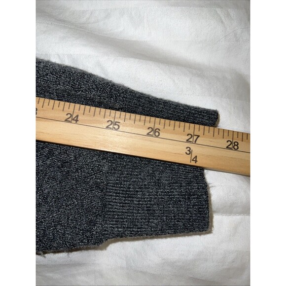 Tahari Polo Sweater Wool Blend Mens Medium Collared Knit Gray Preppy Casual NWT - Picture 16 of 16